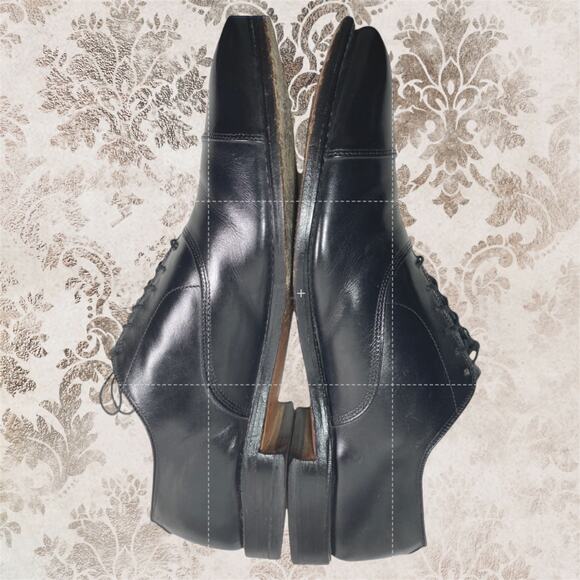 Allen Edmonds Black Leather Oxfords